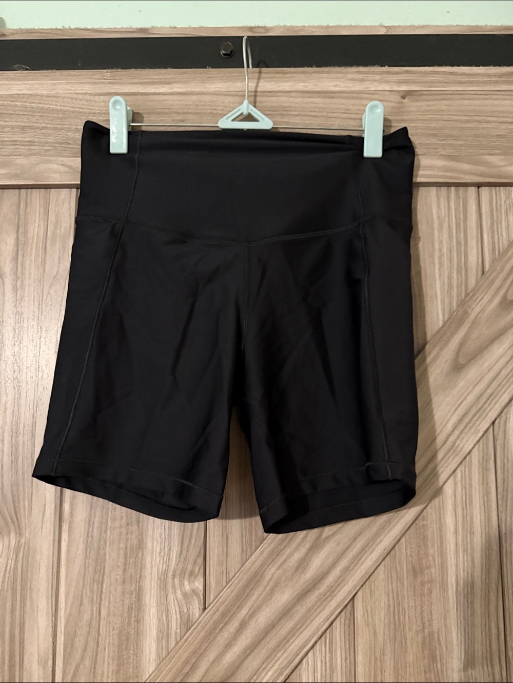 all in motion Black High-Waist Bike Shorts